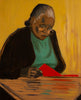 "Woman with Glasses Reading a Book."    30"x24"  1984