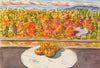 View Fall Colours and Mini Pumpkins 7"x10" Watercolour on Paper